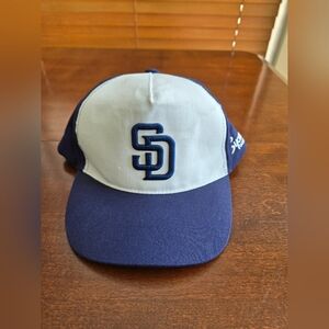 San Diego Padres USA Red, White, And Blue Baseball Cap with Embroidered Logo